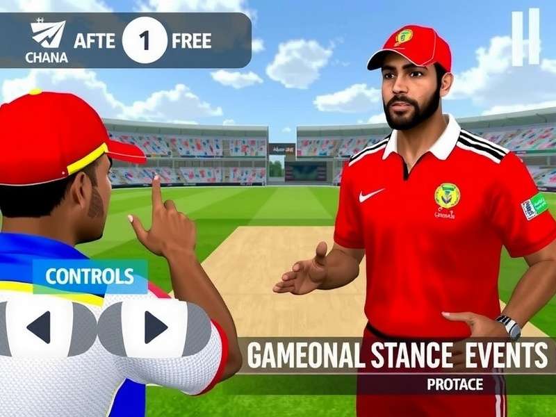 Bharat Cricket Star gameplay screenshot