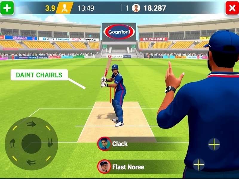 Bharat Cricket Star controls demonstration